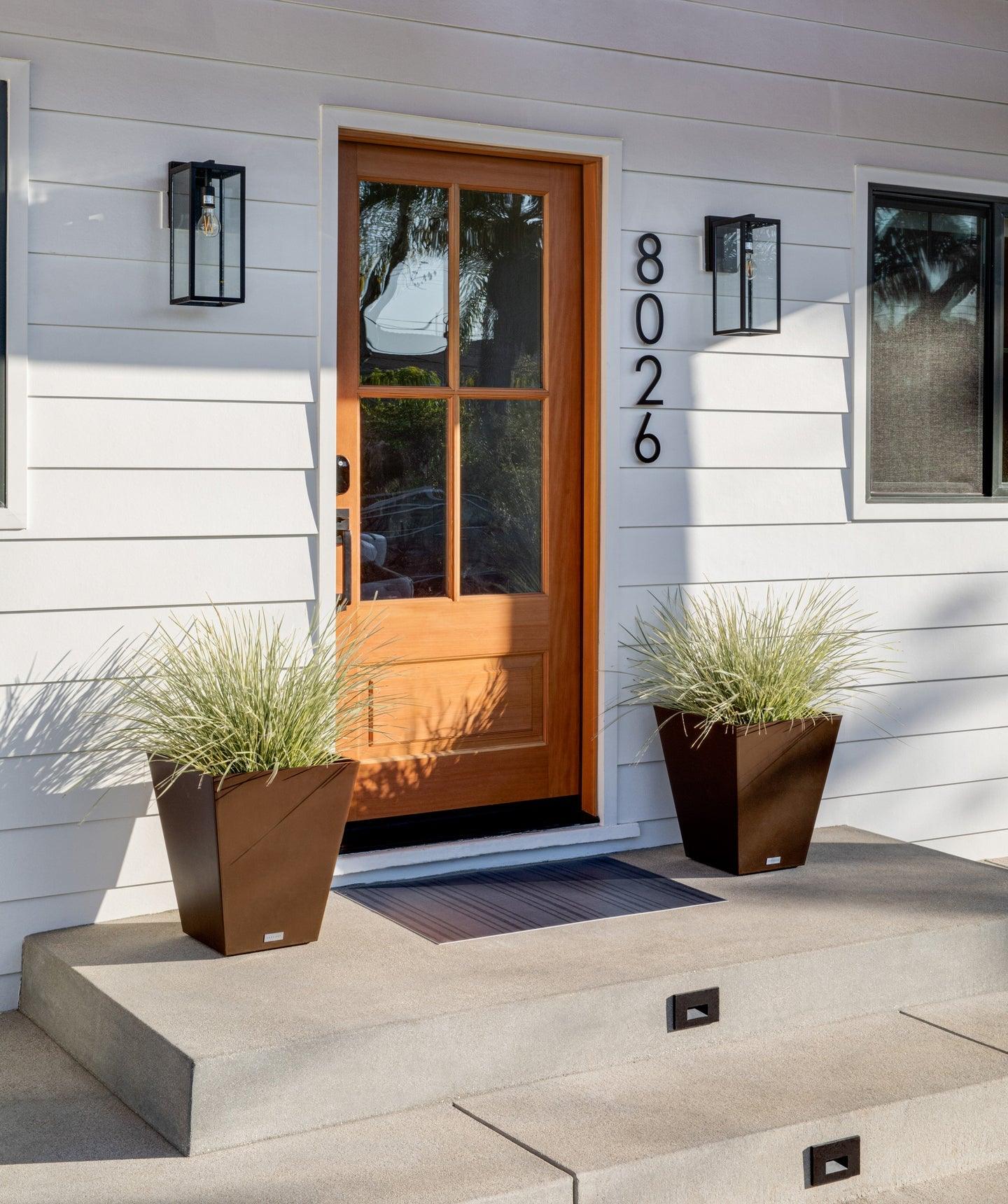Modern Low Rectangular Planter - Image 2